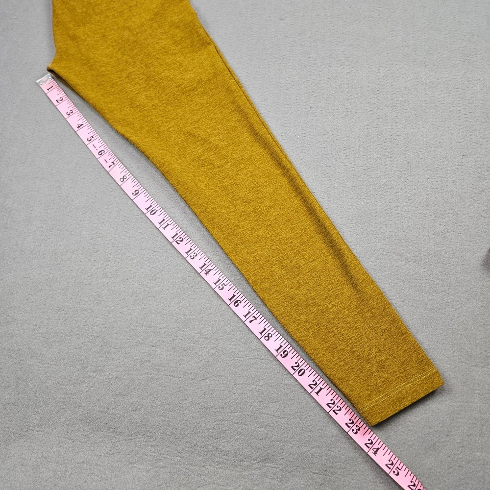 Beyond Yoga Womens Sz S Spacedye Crossover High Waisted Leggings Mustard Yellow - Picture 5 of 11